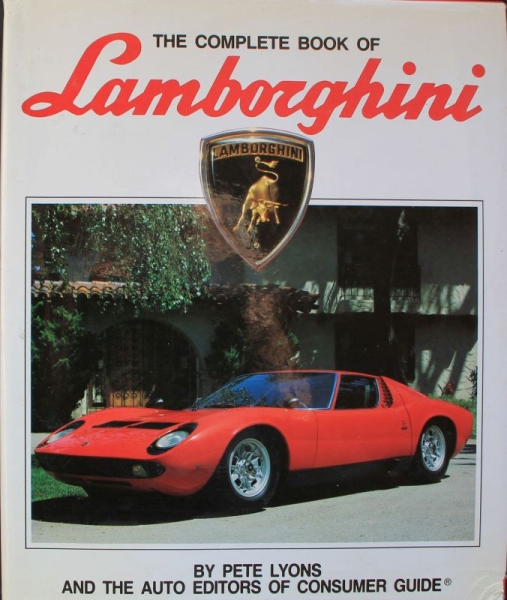 Lyons "The complete book of Lamborghini" Lamborghini History 1988 (9126)